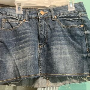 New Women H&M Denim Mini Skirt